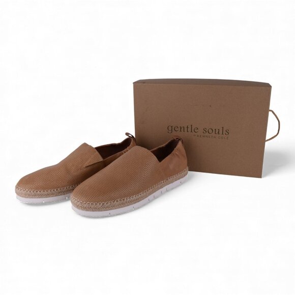 Gentle Souls by Kenneth Cole Liz Journey Sporty 2 Slip-On Shoes – Tan - Size 9M - Picture 2 of 8
